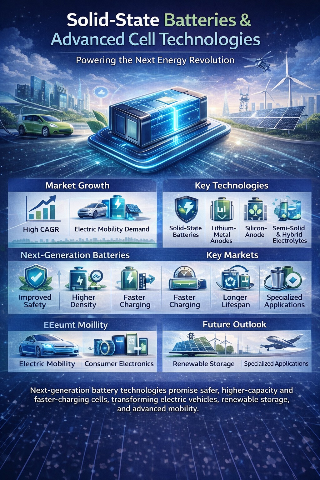 Solid-State Batteries & Advanced Cell Technologies: Powering the Next ...